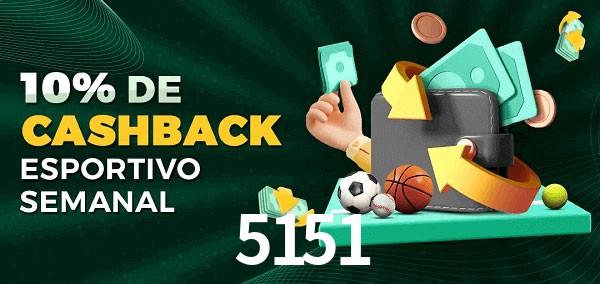 10% de bônus de cashback na 5151